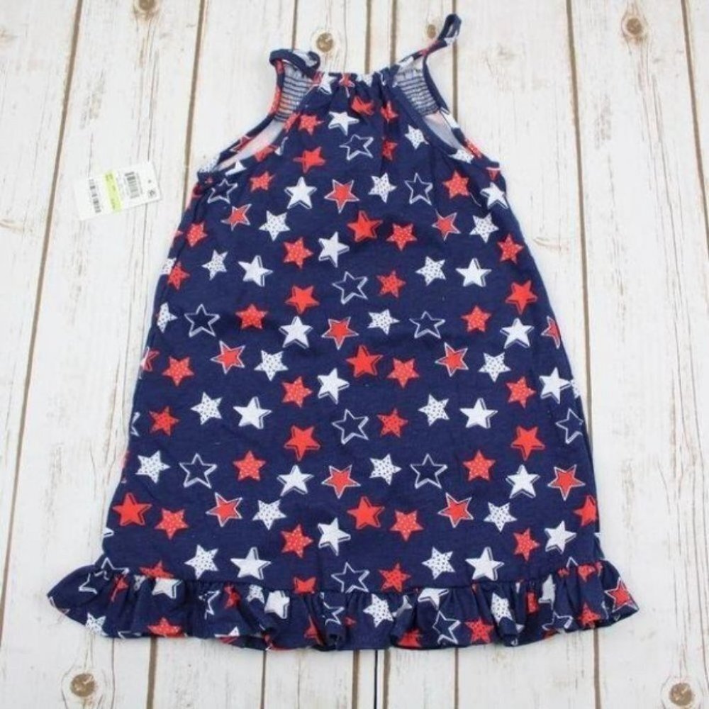 Epic Threads Girl Printed Smocked-Front Dress 4T